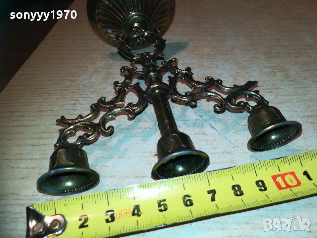 кокетен свещник мед/месинг 0912202029, снимка 15 - Колекции - 31069339
