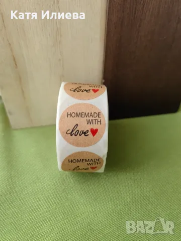 Стикери, картончета с надпис Thank you за вашия бизнес 