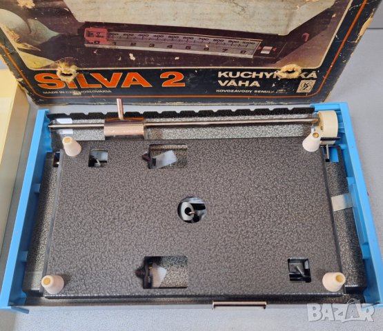 SILVA2 Механичен Кухненски Кантар-до 13 кг., произведено в Чехословакия, снимка 6 - Антикварни и старинни предмети - 44146246