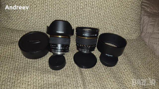 обективи Samyang AE 85mm f/1.4 AS IF UMC и Samyang AE 14mm f/2.8 ED AS IF UMC за Nikon F