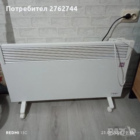 Електрически конвектор Теси модел СN 03 , снимка 2 - Отоплителни печки - 51839717