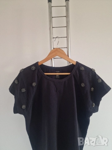 Страхотна дамска блуза с къс ръкав REPLAY размер S/ M , снимка 2 - Тениски - 54001656