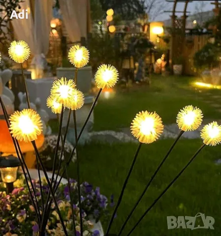 Соларни лампички ,светлинки за градината, снимка 1