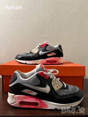 Nike Air Max 90 LE GS ‘Black Metalic Silver