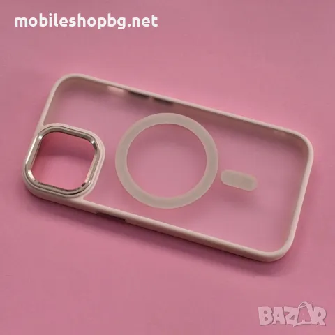 iPhone 15 кейс MagSafe розов, снимка 1