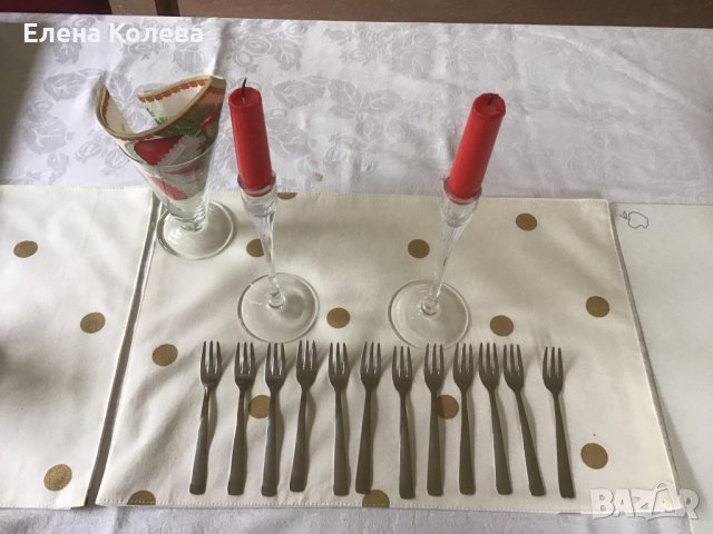 Комплекти вилици и лъжици за десерти