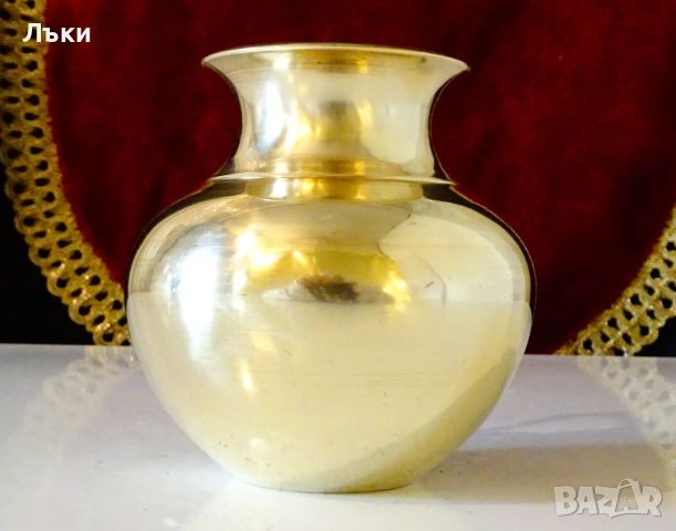 Бронзова кана,каничка,латиера. , снимка 4 - Антикварни и старинни предмети - 52216585