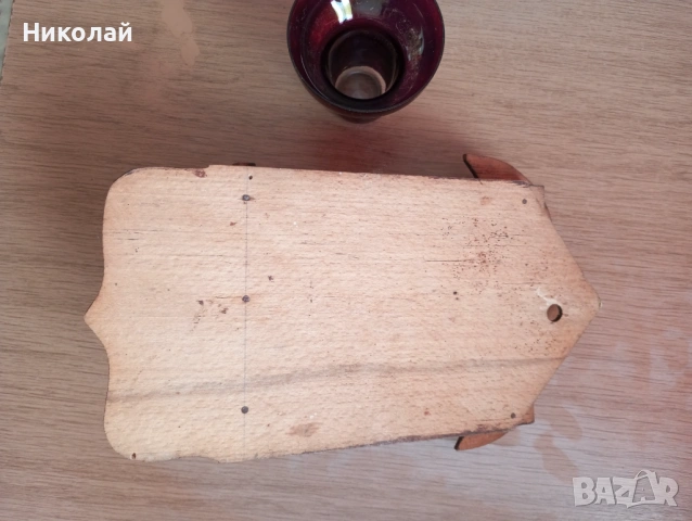 Домашен иконостас , икона със свещник , кандило, снимка 5 - Антикварни и старинни предмети - 54343878