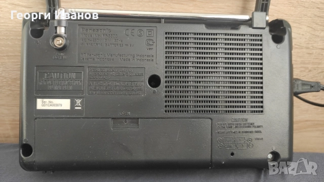 Колекционерско радио Panasonic RF-3500 / GX500, снимка 7 - Радиокасетофони, транзистори - 52909808