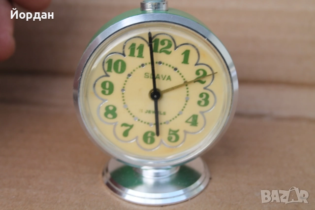СССР будилник ''Слава'', снимка 9 - Антикварни и старинни предмети - 52468962