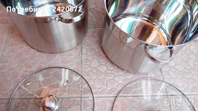 професионални тенджери неръждавейка, снимка 7 - Обзавеждане на кухня - 51146705