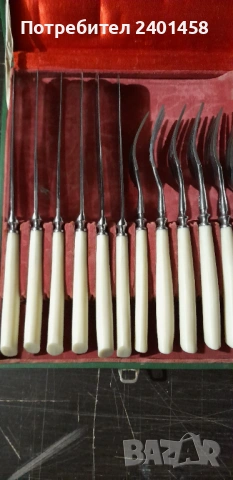 стари руски прибори , снимка 5 - Прибори за хранене, готвене и сервиране - 53134379