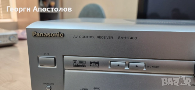 Продавам домашен ресийвър / усилвател 5.1 Panasonic SA-TH400 - 150 евро, снимка 3 - Ресийвъри, усилватели, смесителни пултове - 54061721