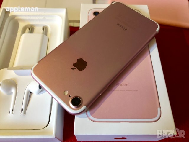 Apple iPhone 7 32Gb  розово злато Фабрично отключен, снимка 6 - Apple iPhone - 36688430