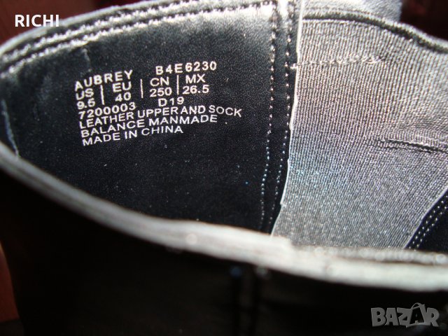 CALVIN KLEIN  Aubrey - естествена кожа боти нови, снимка 11 - Дамски боти - 35634270