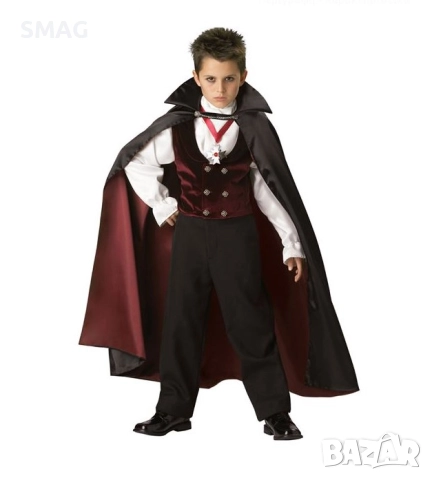 Детски карнавален костюм Вампир за Halloween / Хелоуин_1200349