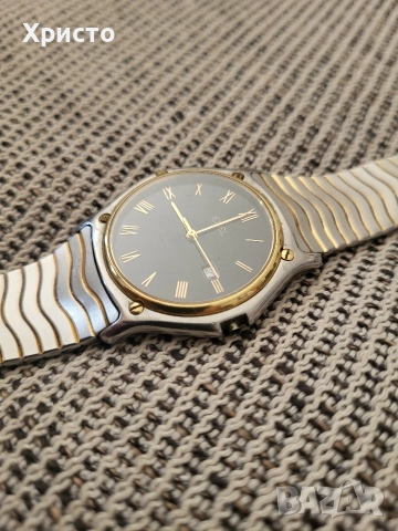 24k Ebel Sport Classic 35 mm със злато мъжки часовник за ремонт , снимка 12 - Мъжки - 40498904
