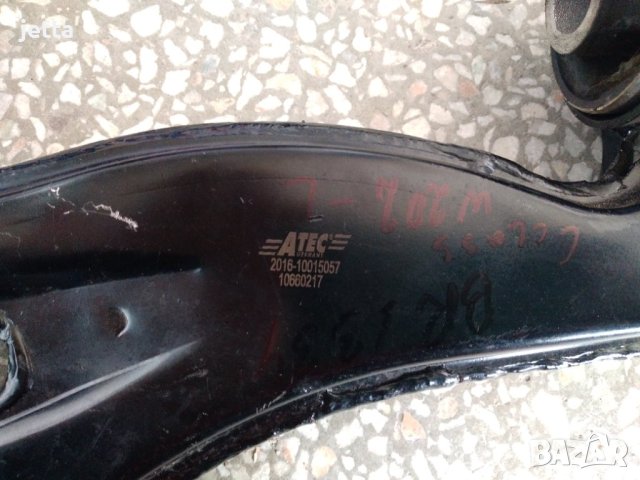 Преден ляв носач за мерцедес c-class w201, clk c208, slk r170, снимка 3 - Части - 40291084