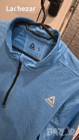 Мъжко горнище Reebok размер L, снимка 2 - Спортни дрехи, екипи - 52393976