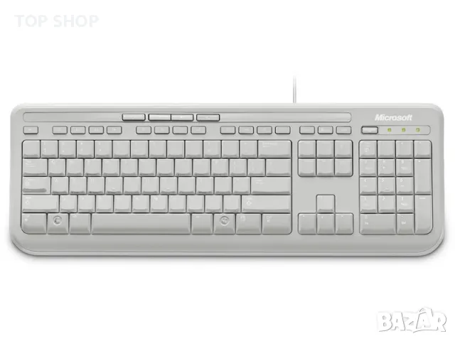 Клавиатура Microsoft Wired Keyboard 600, UK Layout, снимка 2 - Клавиатури и мишки - 48647756