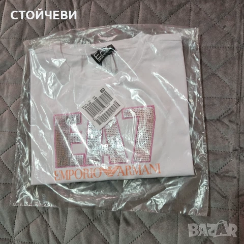 Къса тениска EA7 , снимка 3 - Детски тениски и потници - 49829387