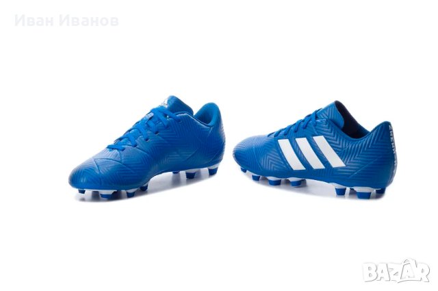 бутонки  adidas Nemeziz 18.4 FxG    номер 45.5, снимка 4 - Футбол - 42092409