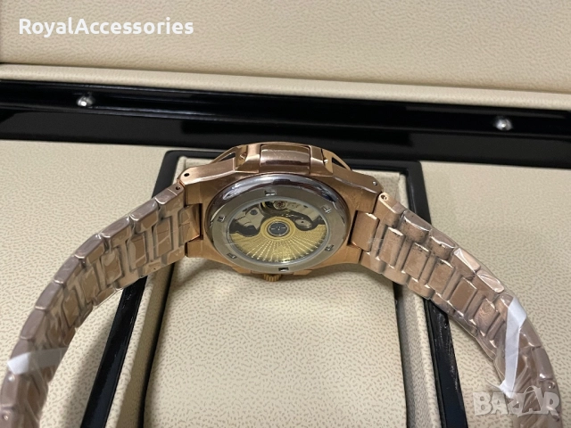 Patek Philippe green dial, снимка 7 - Мъжки - 52485577