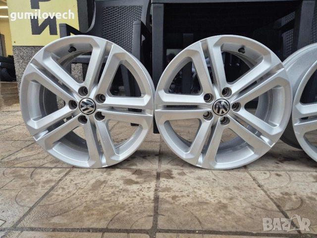 Оригинални Джанти Фолксваген-16 цола/5x100 Polo/Поло, снимка 6 - Гуми и джанти - 51970266