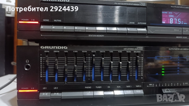 GRUNDIG V8200 GRUNDIG T8200, снимка 2 - Ресийвъри, усилватели, смесителни пултове - 52790775