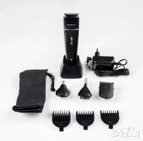 Тример Taurus Hipnos Complet – 7 в 1, 90 мин. автономия, Wet&Dry, батерия и пълен комплект аксесоари, снимка 2 - Тримери - 53942473