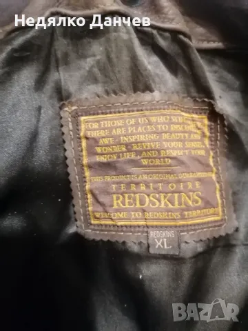 кожено яке Redskins тип Сафари , снимка 4 - Други спортове - 47592427