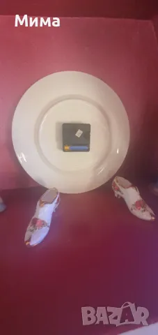 Английски стенен часовник, снимка 2 - Стенни часовници - 47636306