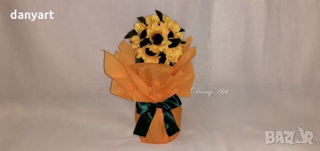 Цветно изкушение, снимка 4 - Изкуствени цветя - 27287549