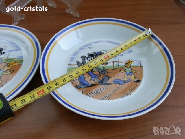 Детски чинии ГДР, снимка 5 - Антикварни и старинни предмети - 33961664