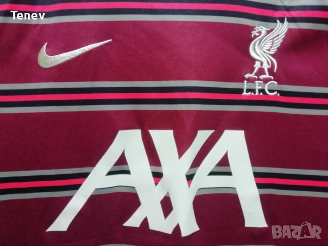 Liverpool Nike Pre-Match Training 2021/2022 оригинална тениска фланелка Ливърпул , снимка 6 - Тениски - 52818952