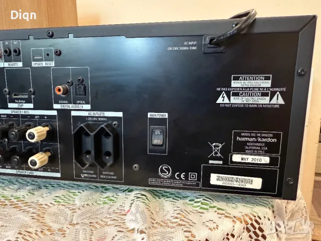 Harman Kardon HK-3490, снимка 14 - Ресийвъри, усилватели, смесителни пултове - 50316919