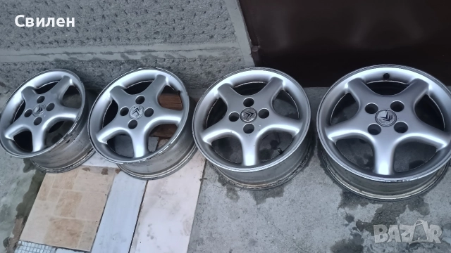 Джанти алуминиеви 15' ; 4х108; отвор 65,1; ЕТ 18; j6- 4бр.за CITROEN, снимка 9 - Гуми и джанти - 52967702