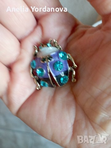 Брошка бръмбар, снимка 4 - Други - 44209131