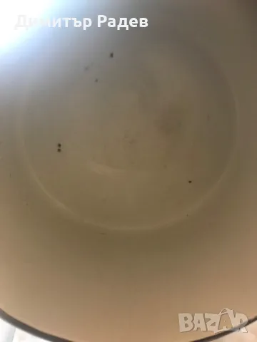 ЕМАЙЛИРАНИ СЪДОВЕ..КОТЛАРКА ЗА МЛЯКО 4.5 Л--НОВА ТЕНДЖ.11Л ВТОРА ЗАПАЗ. ЗАКАЛЕНО СТЪКЛО КАПАК Ф 28  , снимка 7 - Съдове за готвене - 48675031