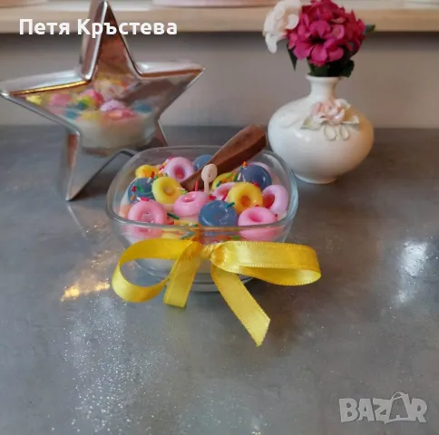 Ароматни свещи, снимка 10 - Декорация за дома - 34091130