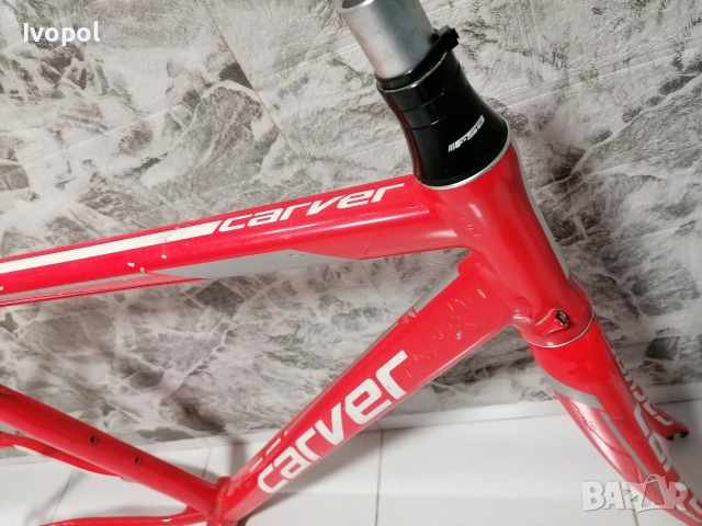 CARVER Шосейна рамка, снимка 3 - Части за велосипеди - 52964833