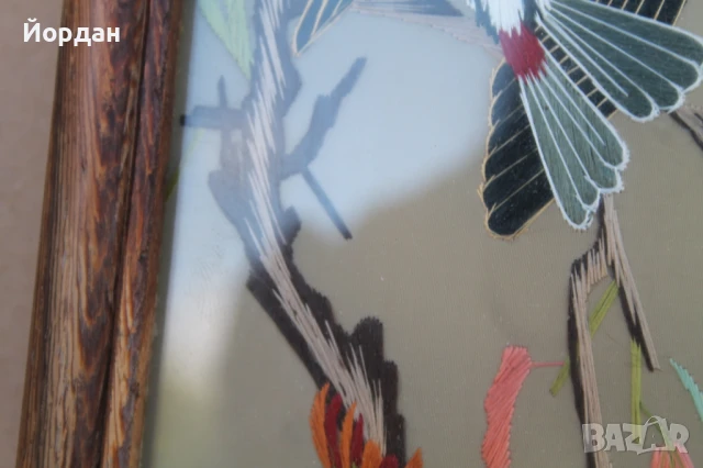 Стара Китайска картина с две лица , снимка 14 - Картини - 50989614