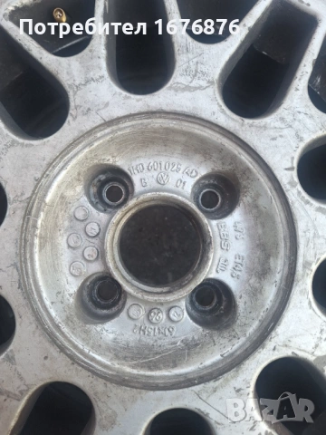 Продавам една джанта BBS за Голф 3 ГТИ., снимка 2 - Гуми и джанти - 53167863