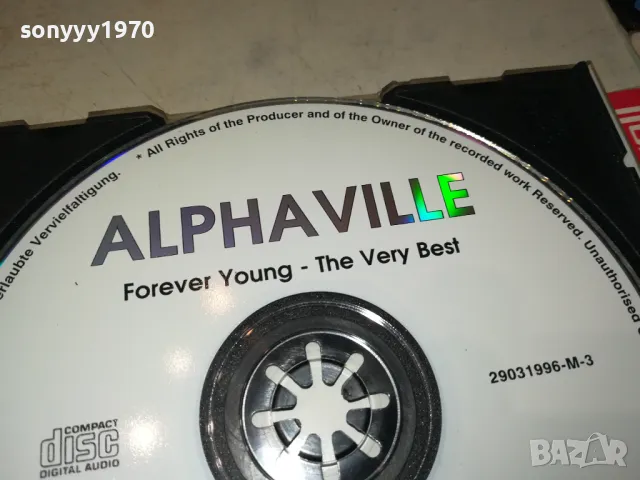 ALPHAVILLE FOREVER YOUNG THE VERY BEST CD 2603252039, снимка 10 - CD дискове - 49653595