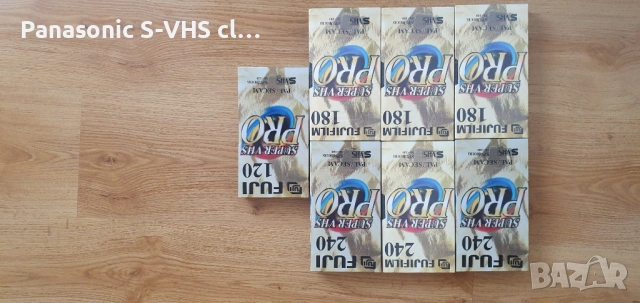 НОВИ VHS S-VHS касети, снимка 11 - Плейъри, домашно кино, прожектори - 53979025