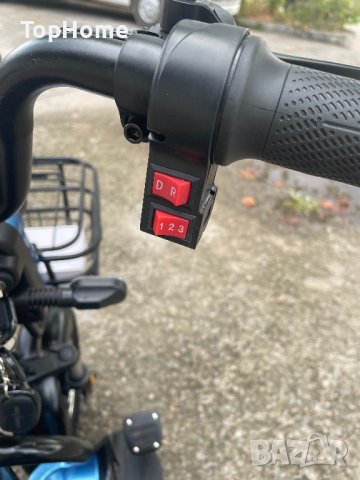  Двуместна Електрическа Триколка PUDDING 1500W, снимка 10 - Мотоциклети и мототехника - 42041292