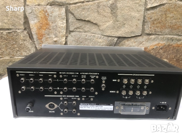 Sony TA-1140, снимка 7 - Ресийвъри, усилватели, смесителни пултове - 52469566