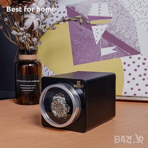 MOZSLY Устройство за навиване на часовници за автоматични часовници с тих двигател, 12 режима на вър, снимка 5 - Друга електроника - 39680667