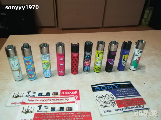 CLIPPER-КОЛЕКЦИЯ 10БР ЗАПАЛКИ-ЛОТ 2 2112241624