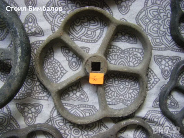 Дръжки, врътки за чугунени кранове, снимка 15 - Резервни части за машини - 50404141